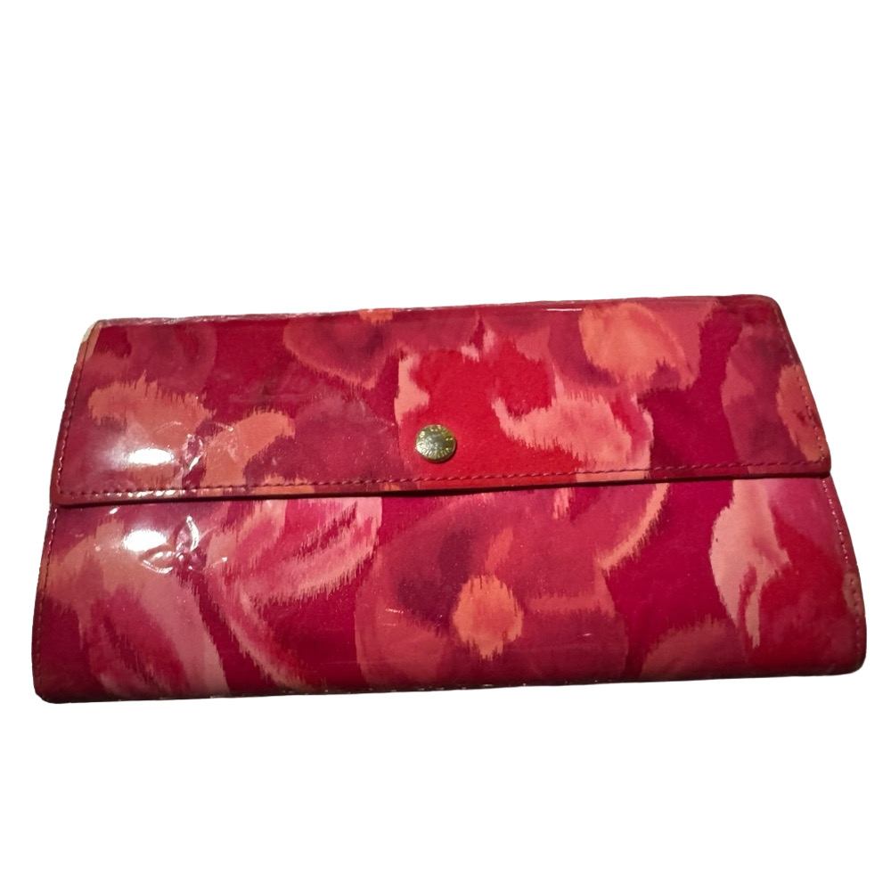 Louis Vuitton Vernis Ikat Flower Floral Pattern Long Wallet - Picture 3 of 15